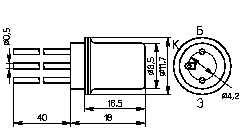 Транзистор ГТ404